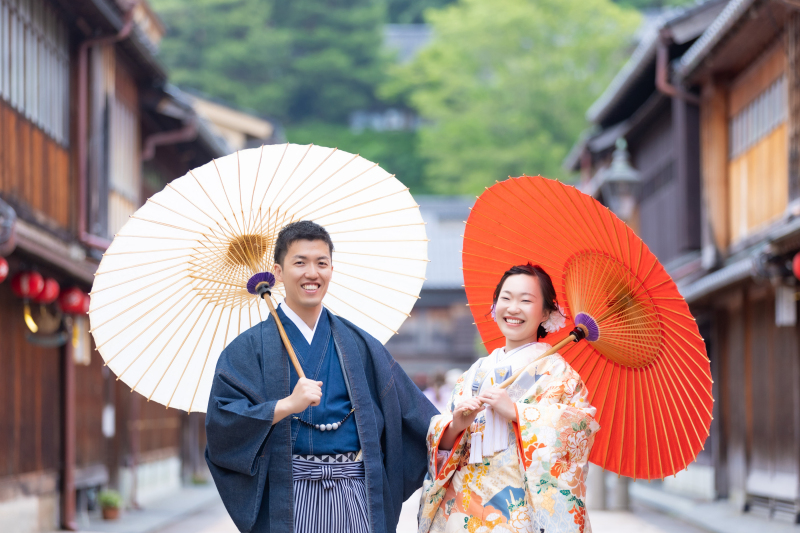 ヘアメイクに後は、ひがし茶屋街へ