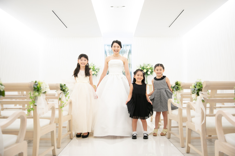 ご新郎様を待つ間に