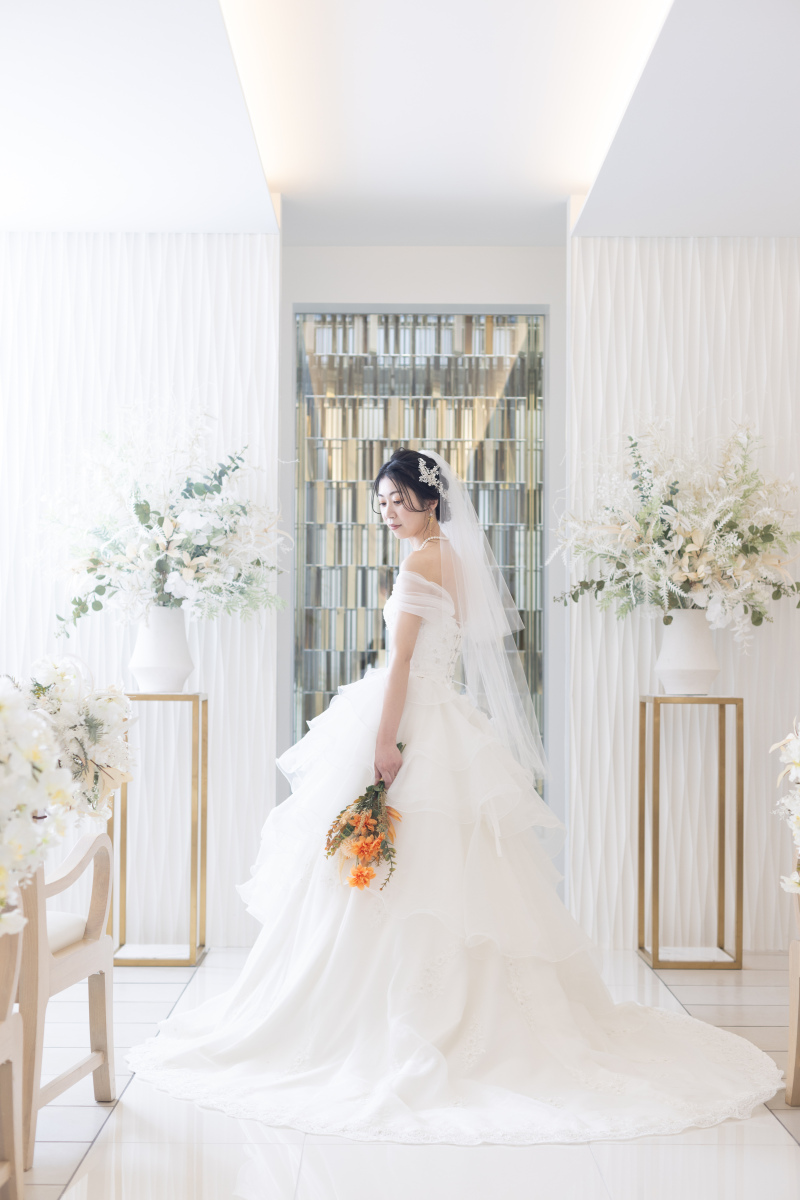 ご新婦様ソロショット♪