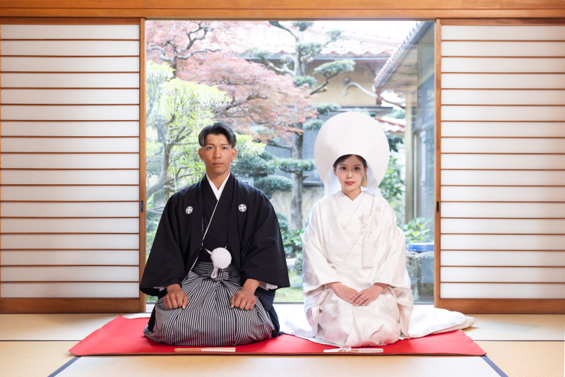 白無垢と色打掛で残す、和装スタジオ撮影♪