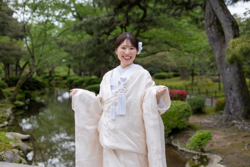 夏の兼六園は新緑が魅力!