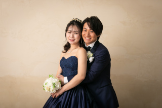スタジオでフォトウエディング♪
