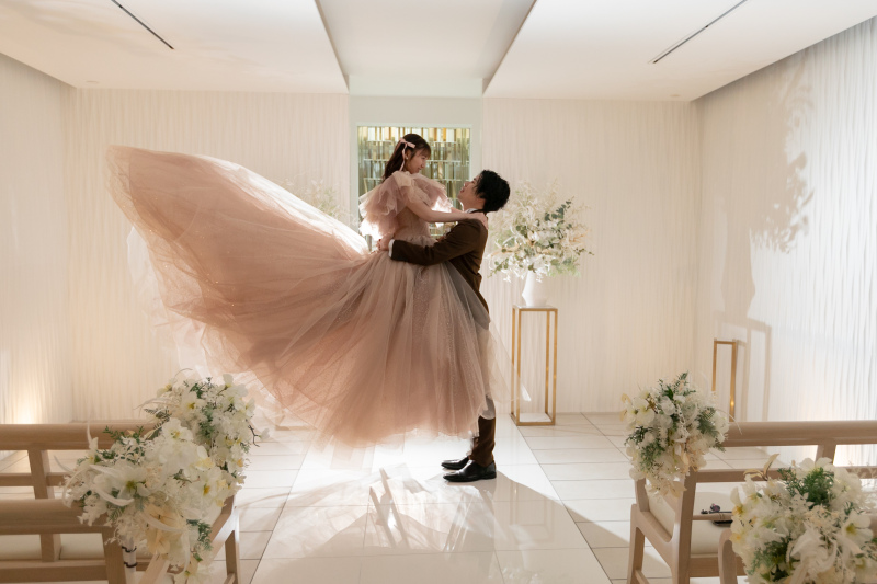 チャペルで叶えるウェディングフォト