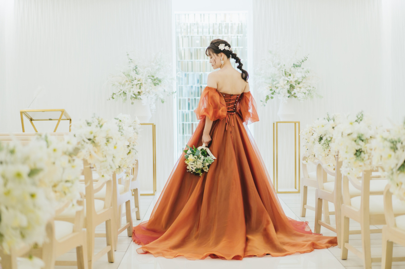 ご新婦様ソロショット♪