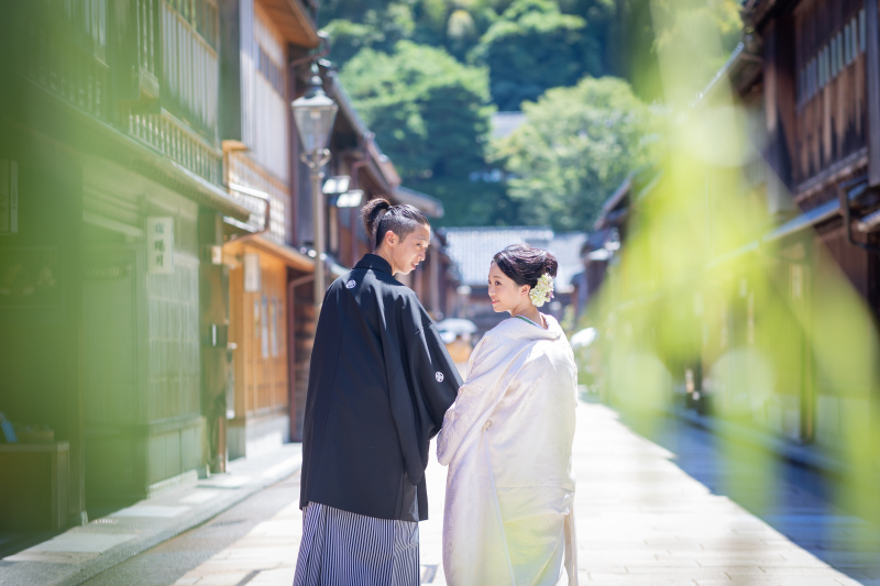 チャペルで撮影の後は、プチロケーションへ