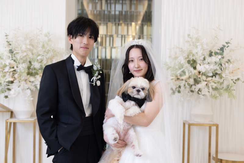 ワンちゃんも参加でより楽しく！