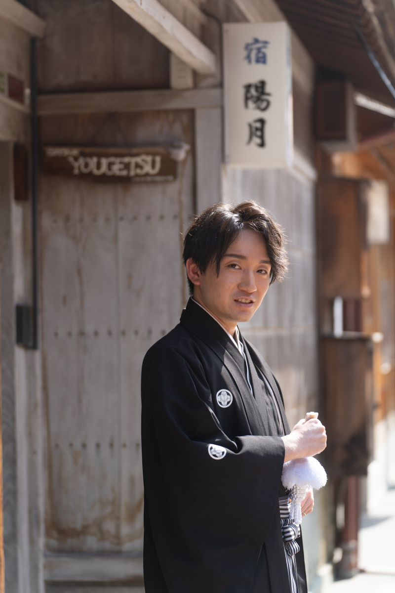 ご新郎様ソロショット♪