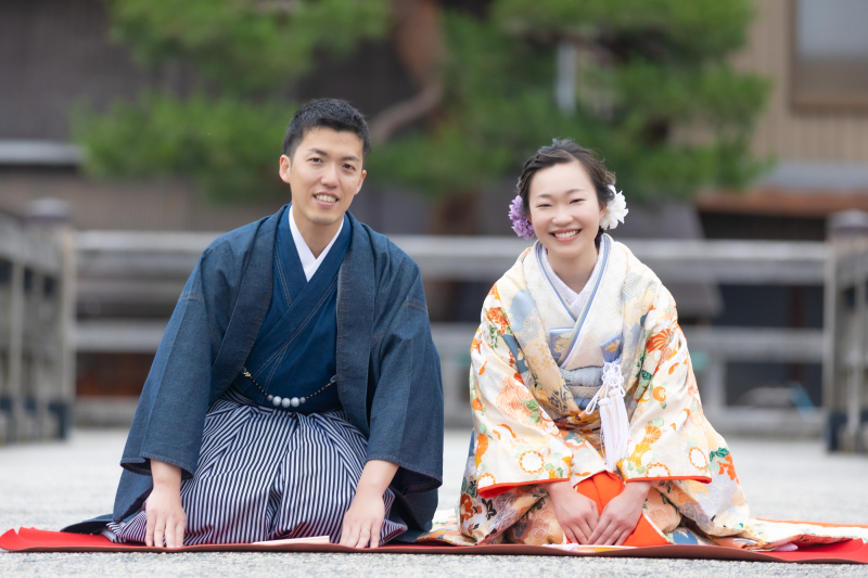 笑顔がとっても素敵なおふたり