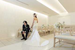 チャペル＆スタジオでフォトウエディング♪