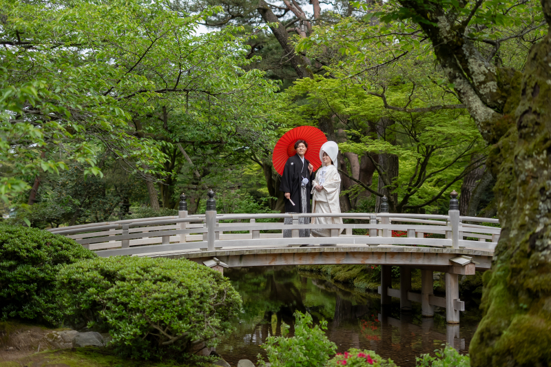 夏の兼六園は新緑が魅力!