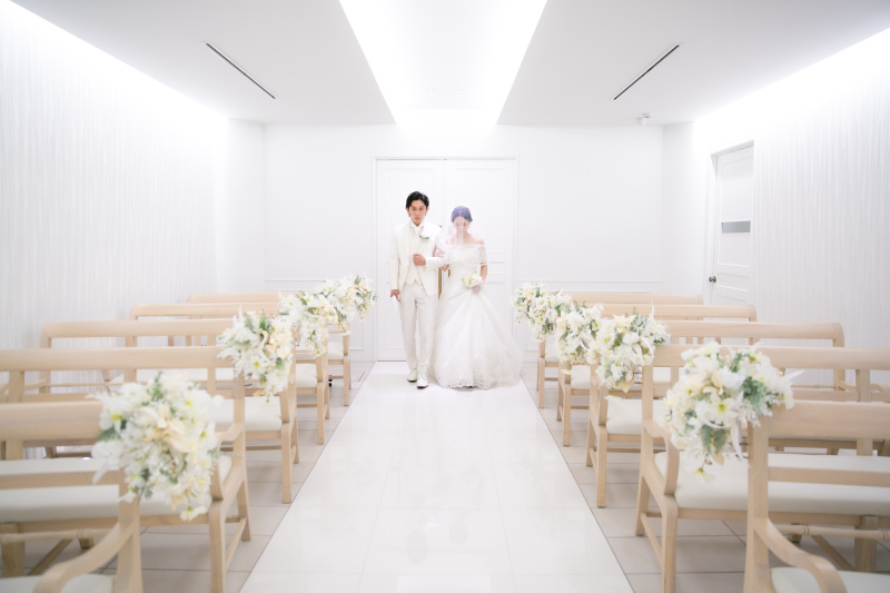 おふたり入場です♪