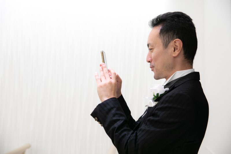 自身のカメラで撮影OK