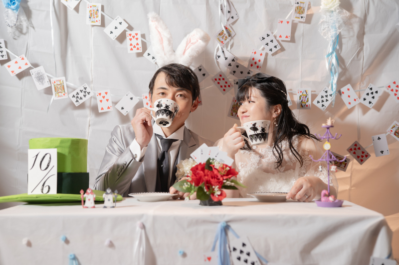 お2人だけの世界観♪衣装3着撮影！