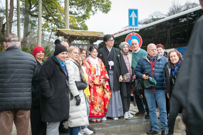 おふたりまるで有名人のよう…♡
