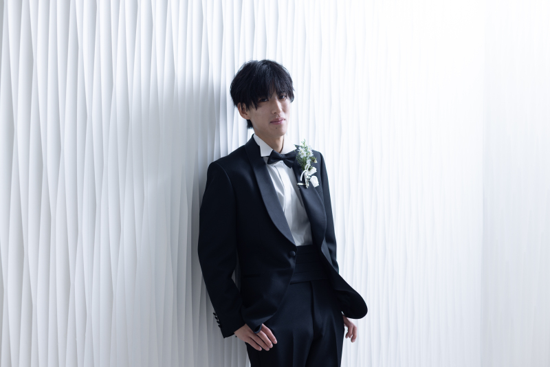 ご新郎様のソロカット