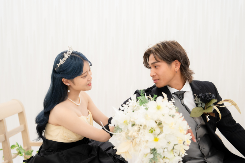 結婚式では残せない写真を前撮りで!