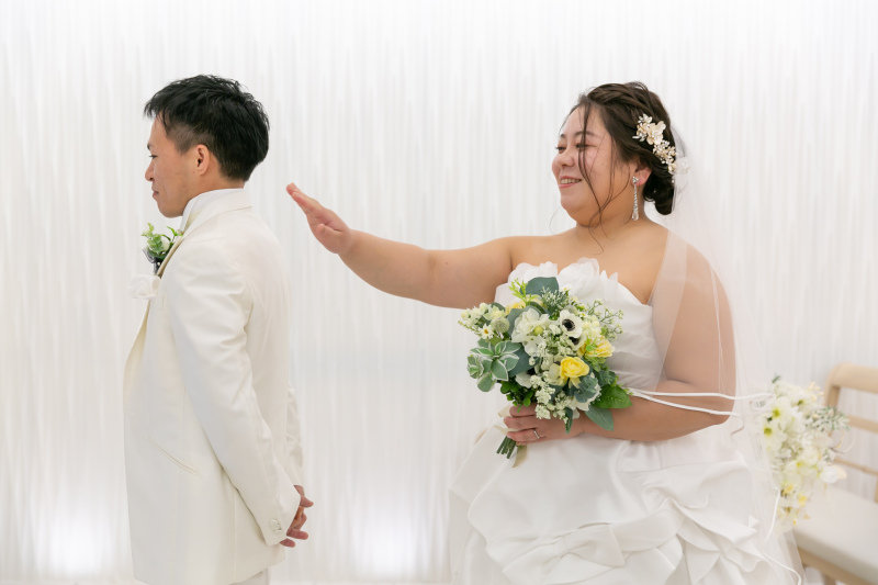 あったか家族フォトウエディング撮影スタートです!