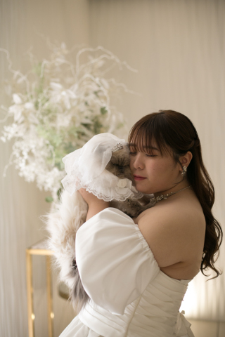 小さな結婚式 金沢店_ペット撮影