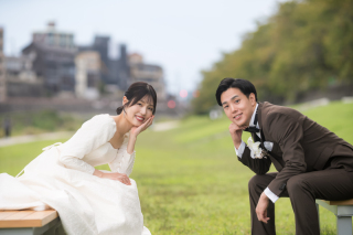 小さな結婚式 金沢店_犀川河川敷