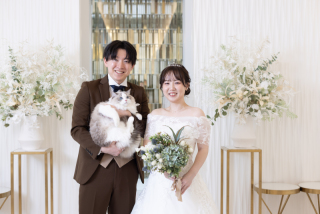 小さな結婚式 金沢店_ペット撮影