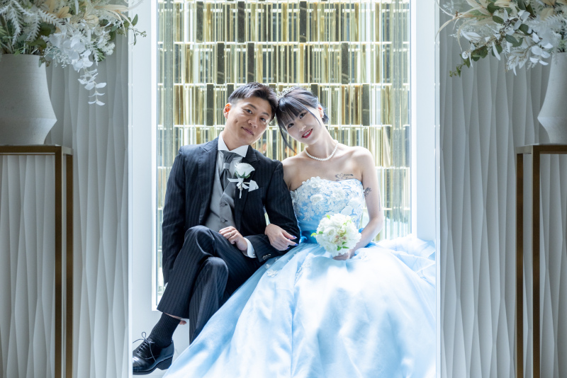 【よくばりプラン】ウェディングドレスもカラードレスも着たい方へ☆衣装チェンジ5分・撮影時間1時間！全データ50カット以上＊