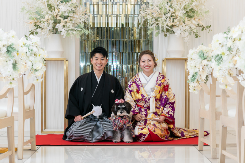 【通常プラン】和装＆洋装_衣装３着よくばりプラン｜150データ付き☆スタジオ使用料込み