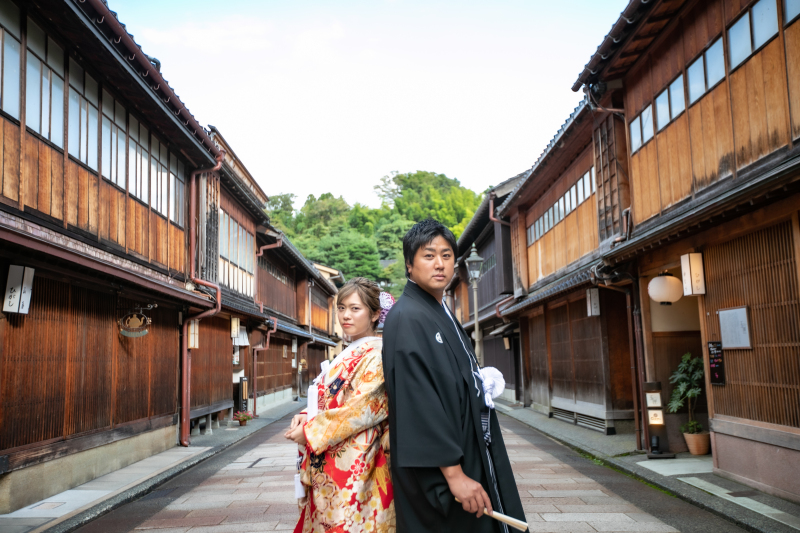 【ひがし茶屋街】和装ロケーション撮影