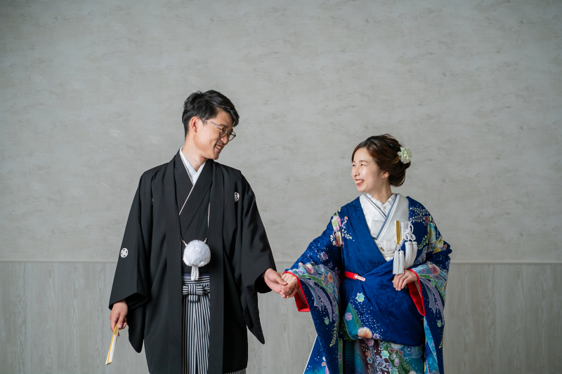 ★基本料金50％OFF★和装＆洋装_衣装３着よくばりプラン｜150データ付き☆スタジオ使用料込み