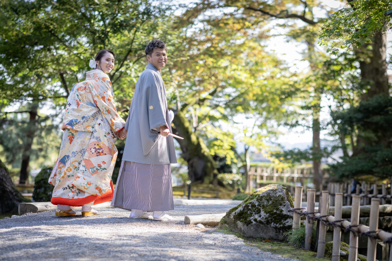【兼六園】和装ロケーション撮影