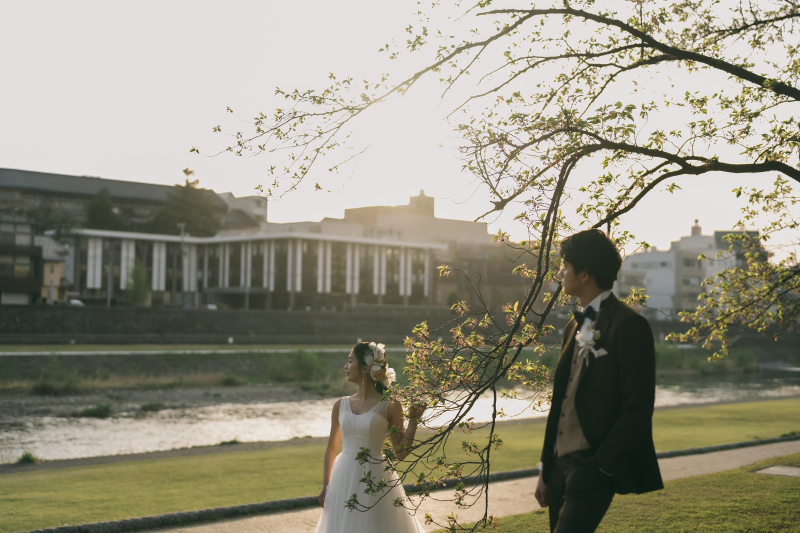 【犀川河川敷】洋装ロケーション撮影