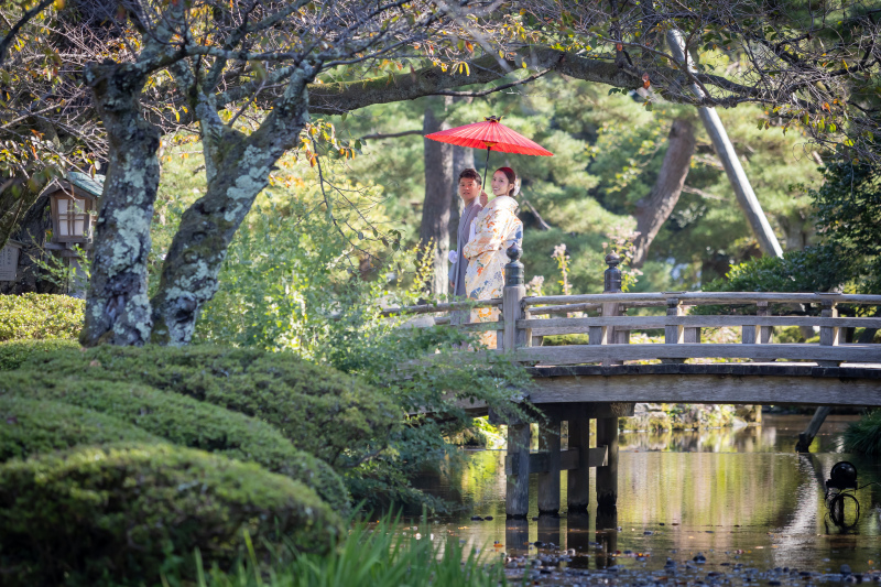 【兼六園】和装ロケーション撮影