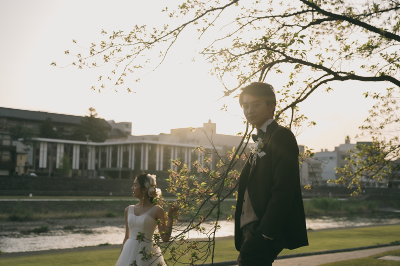 【犀川河川敷】洋装ロケーション撮影