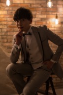 タキシード　シルバー