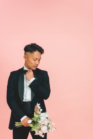 タキシード　ブラック