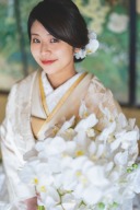 白百合×ベージュ×金