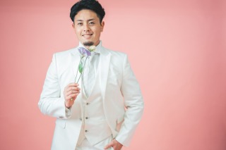 タキシード　ホワイト