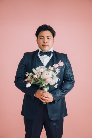 タキシード　ネイビー