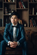 タキシード　ネイビー