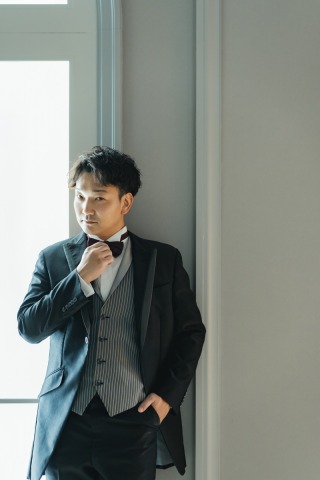 タキシード　ネイビー