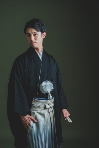 袴『ぼかし』青