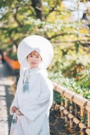 雪花×くすみブルー