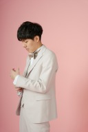 タキシード　ベージュ