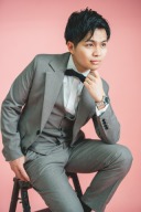 タキシード　カーキグレー