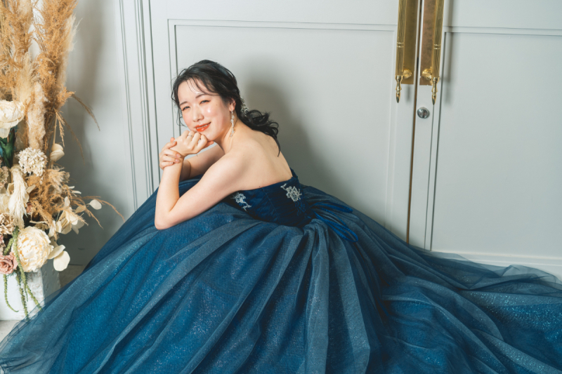 ナチュラルな雰囲気のソロショット