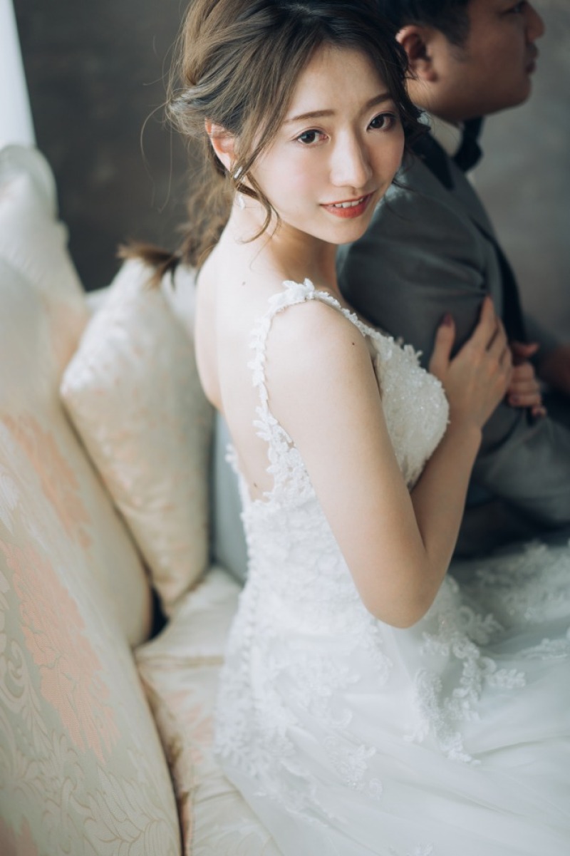 お気に入りのドレスのディティールまで美しく