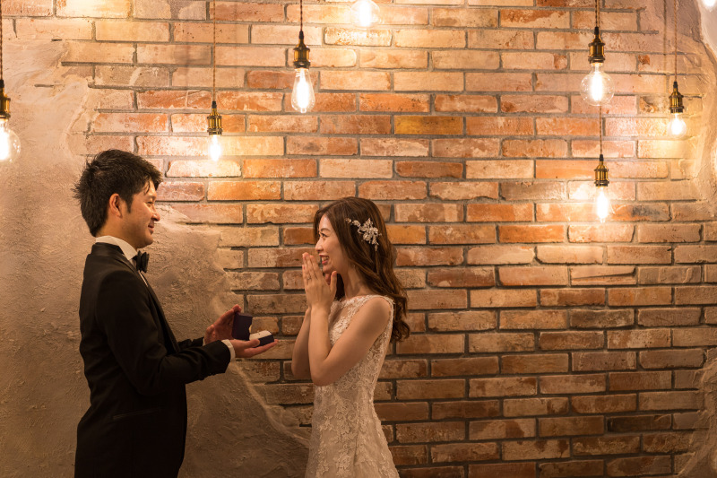 プロポーズシーンの再現