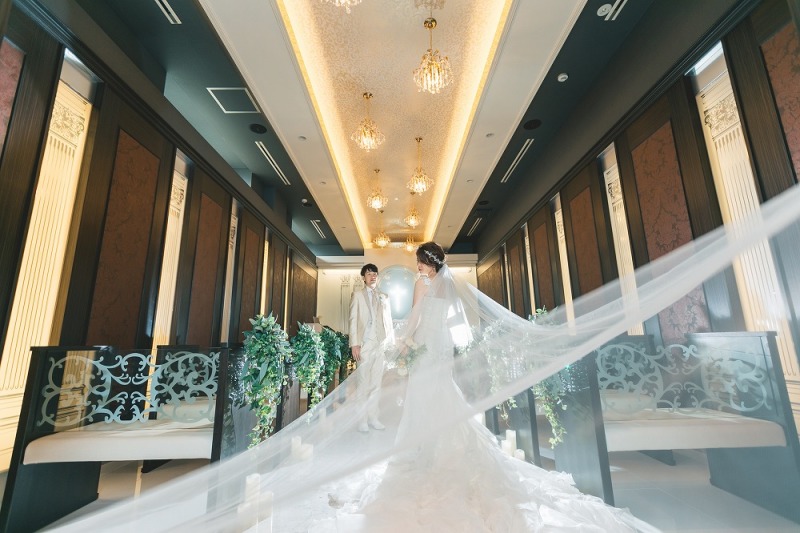 チャペルの空間はやっぱり結婚式の象徴！