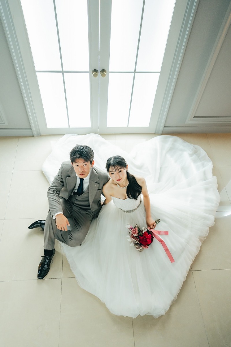 真っ白な純白ハート