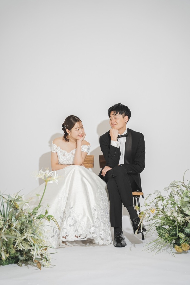 見つめあう一枚