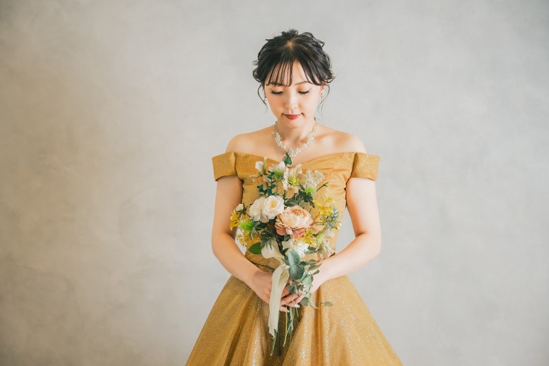 新婦ソロショット